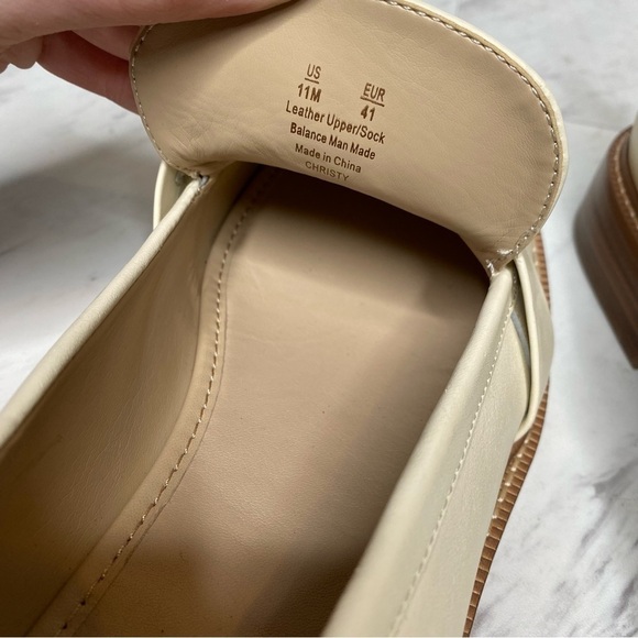 Sam Edelman Christy Ivory Leather Loafer 11M - Picture 10 of 13